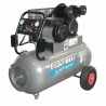 COMPRESSEUR COURROIE TRI 100L 2CV.