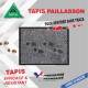 TAPIS COTON - 50x75cm - PREMIUM GRIS