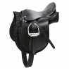 Kit de selle mixte noir 17,5"