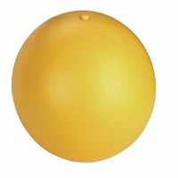 Balle de jeu pour chien 30 cm, jaune
